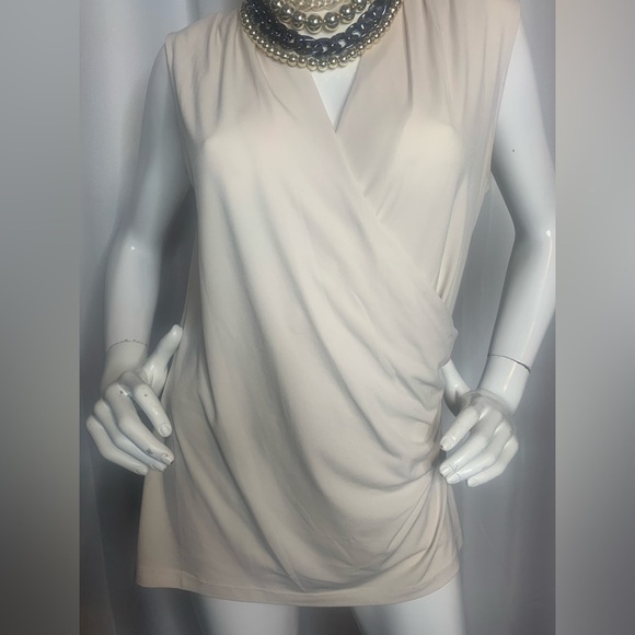 Jones New York faux wrap top - Picture 4 of 5